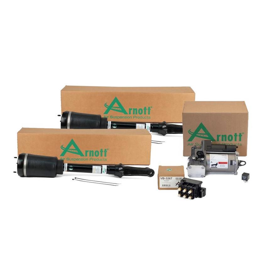 Mercedes Suspension Strut Assembly Kit - Front (with Air Suspension and Airmatic) 164320611380 - Arnott 3997491KIT